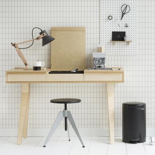 Brabantia NewIcon Skraldespand - 12 l - Mat Sort