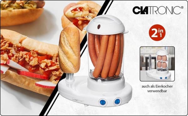 Clatronic HDM 3420 - Korvkokare - Äggkokare