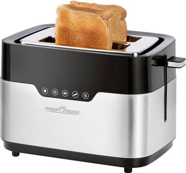 ProfiCook PC-TA1170 SensorTouch leivänpaahdin musta/ruostumaton teräs