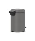 Miniatyrbild 5 av 5: Brabantia newIcon Sense of Luxury papperskorg - 3 l - Mineralbetonggrå