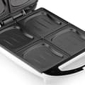 Miniatyrbillede 4 af 7: Tristar SA-3065 Sandwichmaskine XL - Non-stick belægning - Velegnet til 4 sandwich - 1300 watt - Hvid