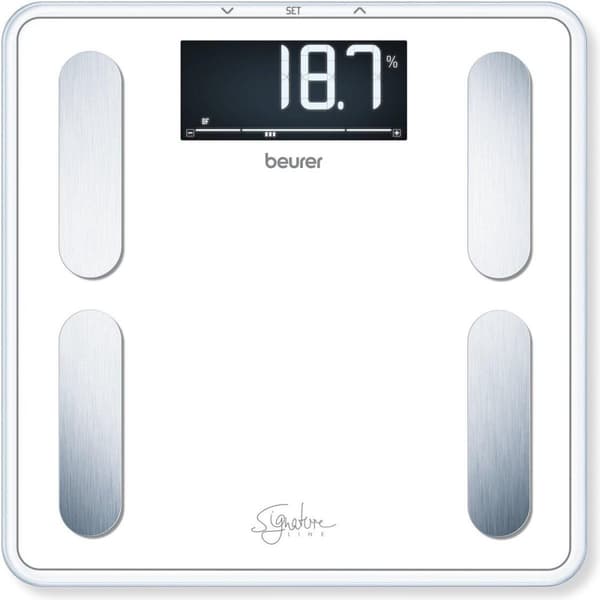 Beurer BF400 - Henkilövaa'an vartaloanalyysi - 200kg - Valkoinen