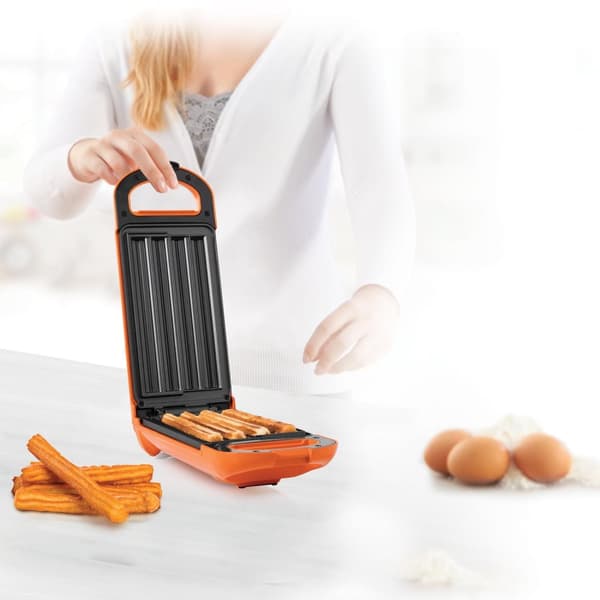Princess 132405 Churros Maker Flip – 4 churroa per leivontakerta – Kääntötoiminto
