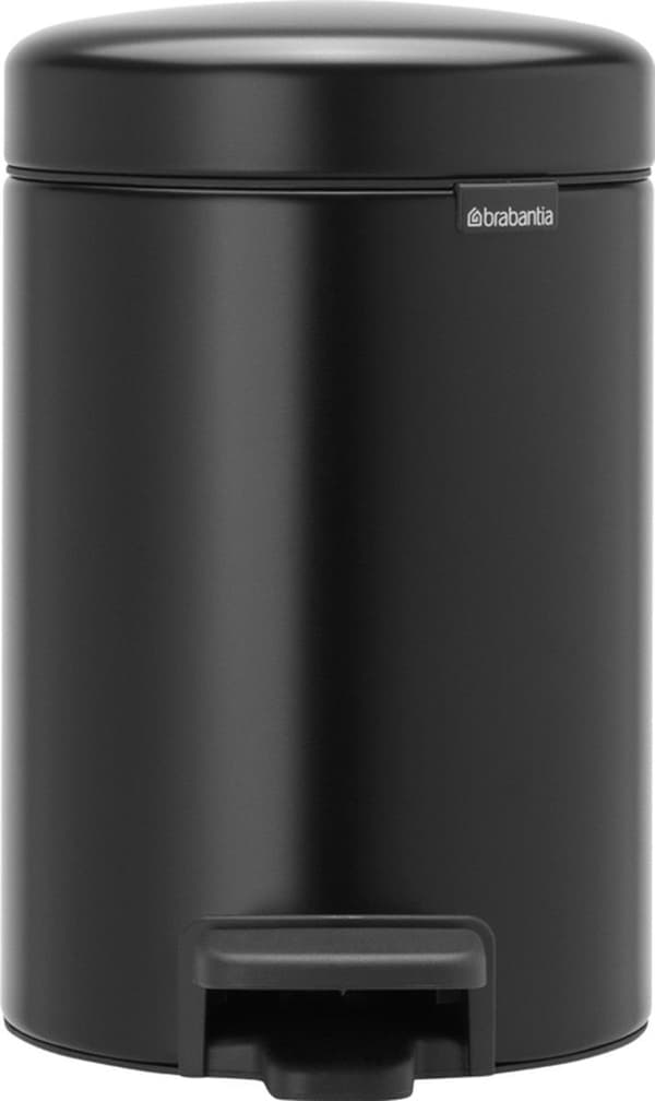 Brabantia NewIcon Papperskorgen - 3 l - Matt Svart
