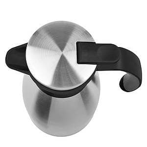 Emsa Soft Grip vakuumkande. Hurtigt tip. 1,0 L. Rustfrit stål/sort