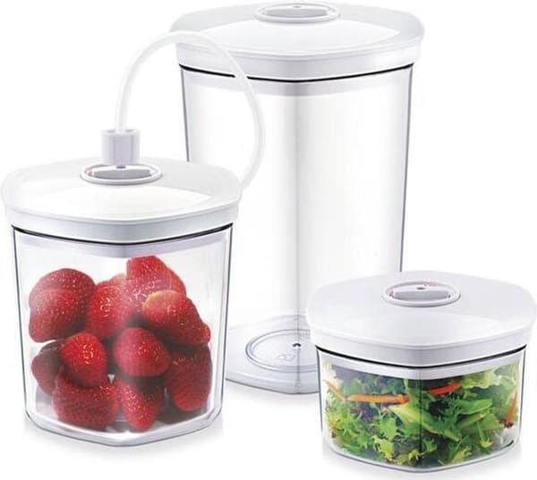 CASO 1260 - Vacuum Storage Canister Set 3-delat