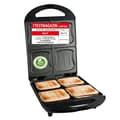 Miniatyrbillede 1 af 6: Emerio XXL Sandwich Toaster TEST GOD til alle toaststørrelser 4x stor skalform til hele familien Osten lækker ikke ingen udtværing BPA fri 1300 watt s