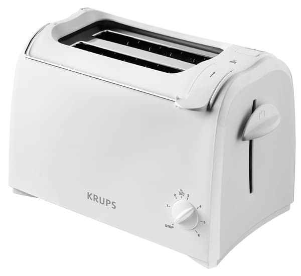 Krups KH1511 Brødrister Med integreret brødtilbehør Hvid