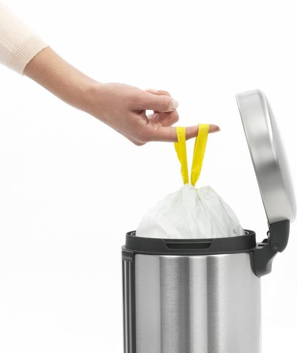 Brabantia NewIcon papperskorg - 3 l - Fingeravtryckssäker i matt stål