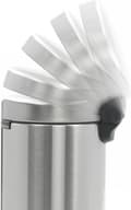 Miniatyrbild 7 av 8: Brabantia NewIcon papperskorg - 3 l - Fingeravtryckssäker i matt stål