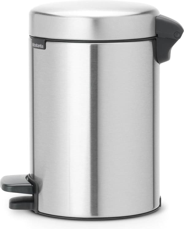 Brabantia NewIcon papperskorg - 3 l - Fingeravtryckssäker i matt stål