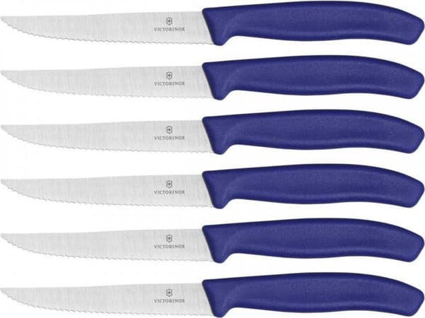 Victorinox pihviveitsi 6 kpl sininen