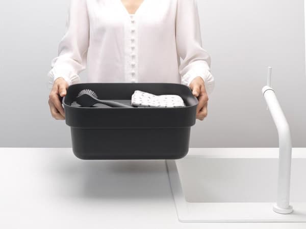 Brabantia SinkSide Opvaskemaskine Firkantet - med aftræk - Mørkegrå