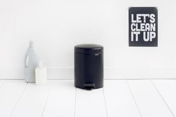 Brabantia NewIcon Skraldespand - 5 l - Mat Sort