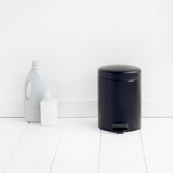 Brabantia NewIcon Skraldespand - 5 l - Mat Sort