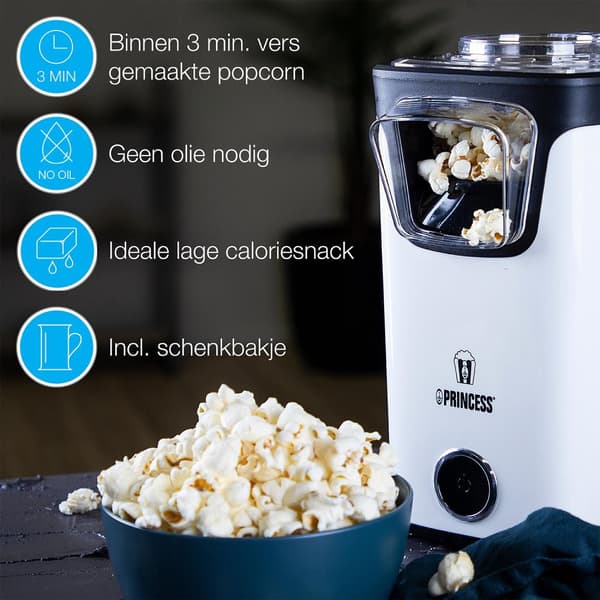 Princess 292986 - Popcorn Maker - Inklusiv målebæger