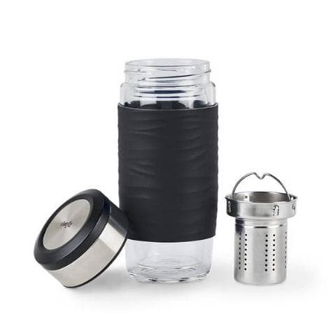 emsa termisk mugg TEMUGG, 420 ml, svart, ren njutning på språng, 2-i-1 siktinsats, - 1 st (3110600587)