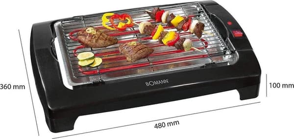 Bomann BQ 1240 N CB sähkögrilli - 2000W