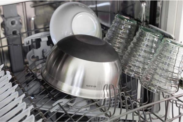 Brabantia røreskål / røreskål - 1,6 l - mat stål / sort