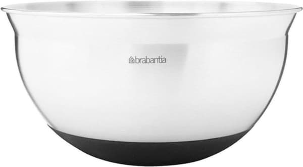 Brabantia røreskål / røreskål - 1,6 l - mat stål / sort