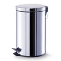 Miniatyrbild 1 av 4: Zeller 18435 Pedal Bin 27 x 26 x 40 12 L rostfritt stål från Zeller