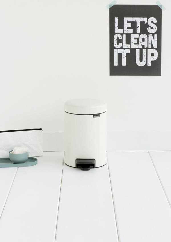 Brabantia NewIcon Papperskorgen - 3 l - Vit