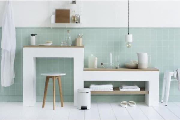 Brabantia NewIcon Papperskorgen - 3 l - Vit