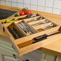 Miniatyrbild 5 av 5: Justerbar bestickbricka - Bambus - 29 - 45 cm