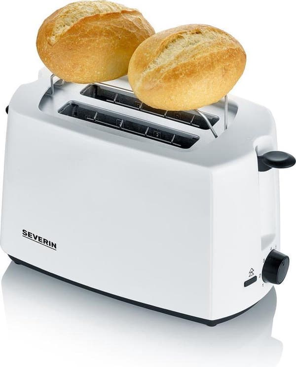 Severin AT 2286 - Brødrister - hvid