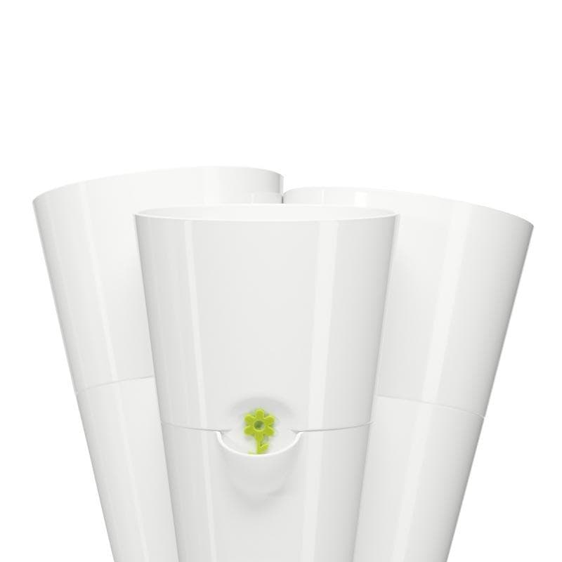 Emsa Fresh Herbs Trio örtkruka, vit