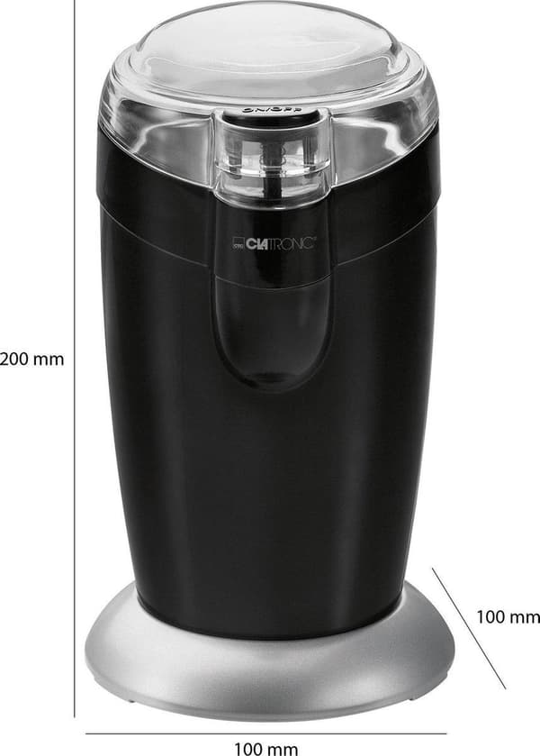 Clatronic KSW 3306 - Elektrisk kaffekvarn - svart