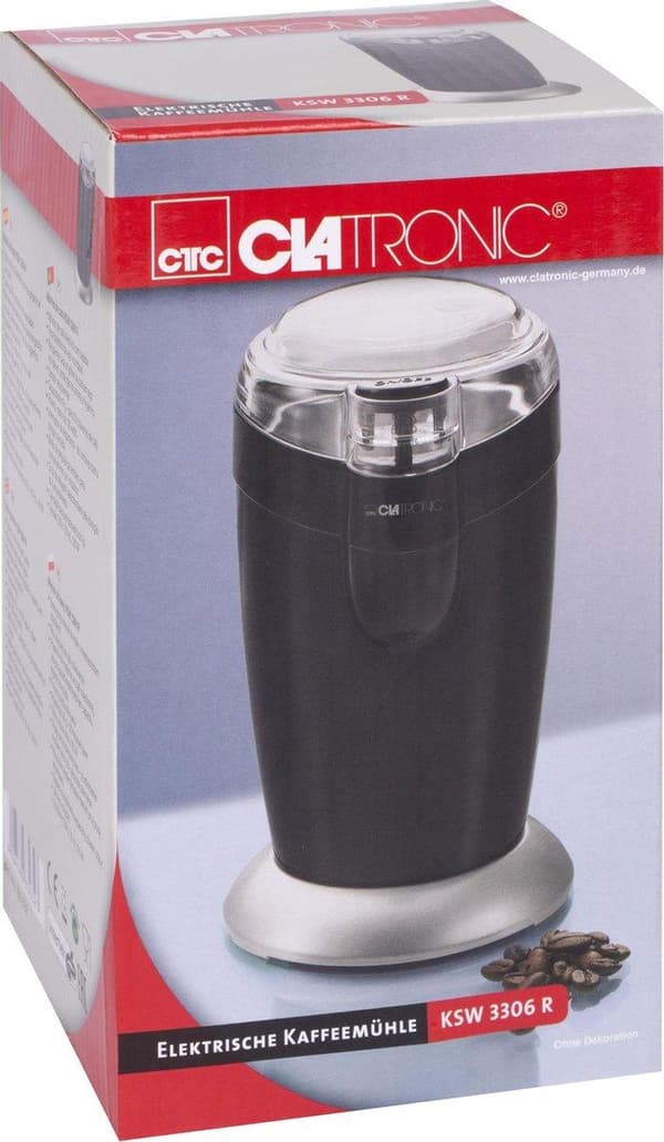Clatronic KSW 3306 - Elektrisk kaffekvarn - svart