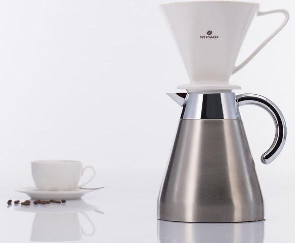 Westmark kaffefilterhållare Brasilia - 1x6 - Porslin - Vit