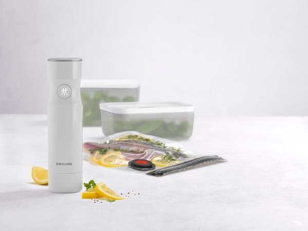 Zwilling Fresh & Save Vakuum fødevarebeholdere - Opbevaringsboks - Vakuum fødevarebeholder med låg L 2000ml - Plast