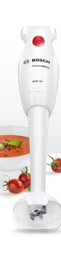 Miniatyrbild 4 av 7: Bosch MSM14000 CleverMixx - Stavmixer - Vit