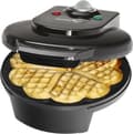Miniatyrbillede 1 af 6: Bomann WA 5018 CB Schwarz Waffeleisen, 1200 Watt