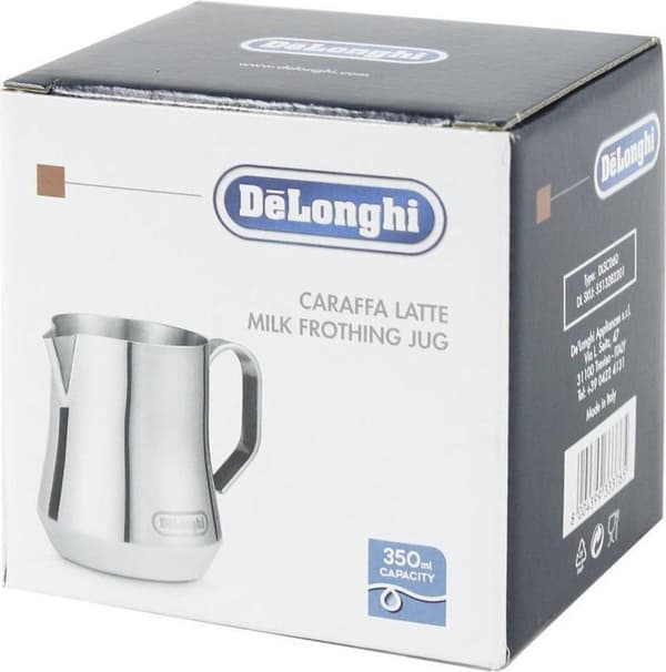 De'Longhi Barrista mælkeskummer 350ml - Rustfrit stål