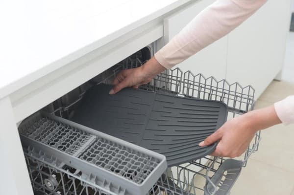 Brabantia SinkSide Afløbsmåtte - Silikone - Mørkegrå