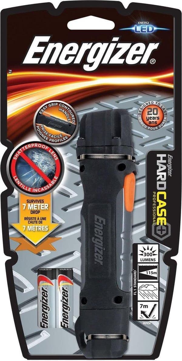 Energizer Hardcase Professional ficklampa Svart, Grå, Orange LED