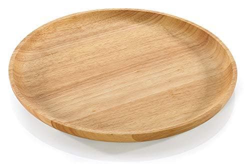 Zassenhaus snacks tallrik, 30x2cm gummiträd (51063)