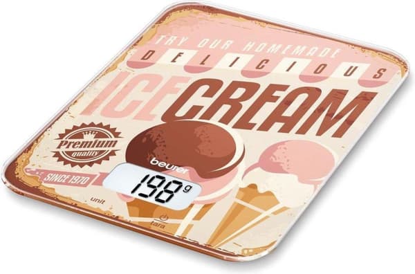 Beurer KS19 - Køkkenvægt - 5kg - inkl batterier - IceCream