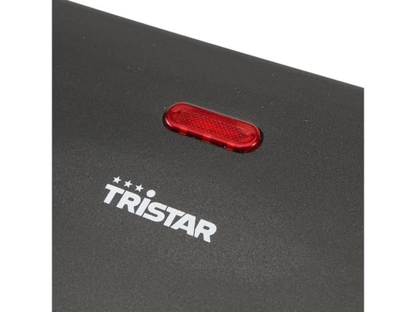 Tristar GR-2650 Kontaktigrilli - Tarttumaton pinnoite - Kelluva kansi - Musta