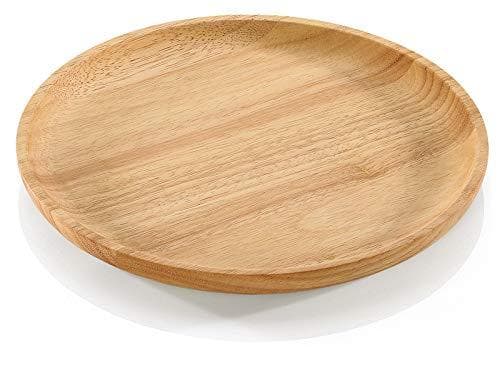 Zassenhaus snacks tallrik, 25x2cm gummiträd (51056)