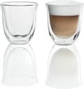 Miniatyrbillede 3 af 4: DELONGHI - Cappuccinokopper dobbeltvæggede (2 stk) - 5513284161