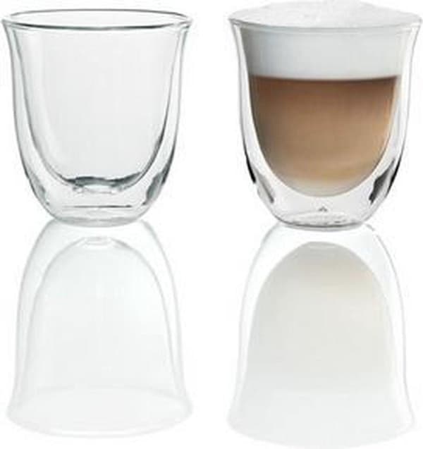 DELONGHI - Cappuccinokopper dobbeltvæggede (2 stk) - 5513284161