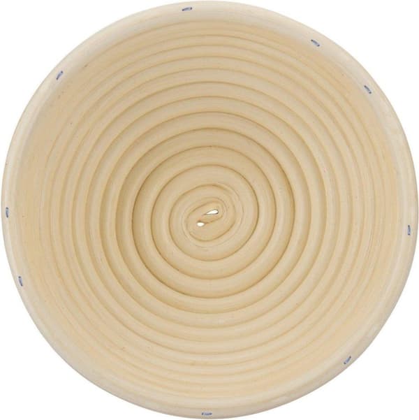 Westmark Nostatuskori, 750-1000 g leipätaikinalle, pyöreä, halkaisija: 17,5 cm, rottinki, vaalea beige