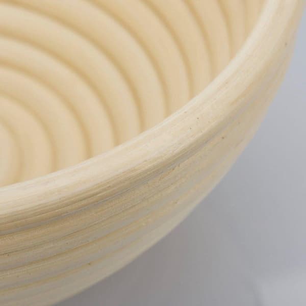 Westmark Nostatuskori, 750-1000 g leipätaikinalle, pyöreä, halkaisija: 17,5 cm, rottinki, vaalea beige
