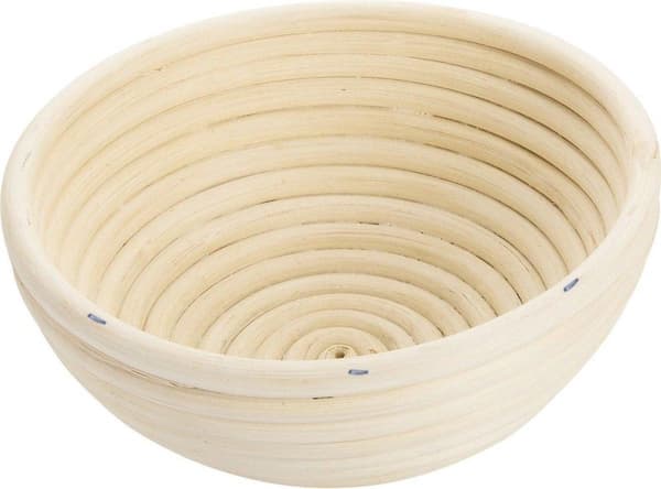 Westmark Nostatuskori, 750-1000 g leipätaikinalle, pyöreä, halkaisija: 17,5 cm, rottinki, vaalea beige