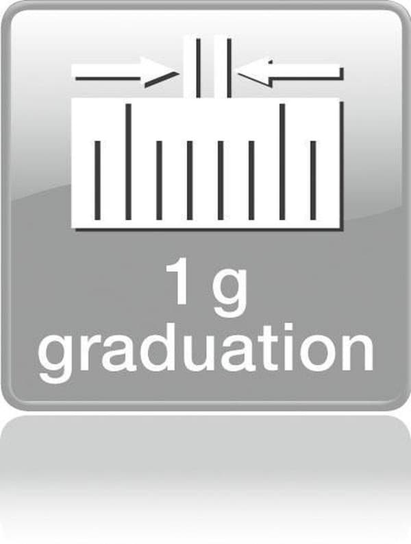 Beurer KS19 - Keittiövaaka - 5kg - Sisältää paristot - Sitruuna