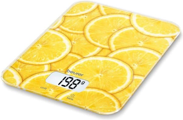 Beurer KS19 - Keittiövaaka - 5kg - Sisältää paristot - Sitruuna